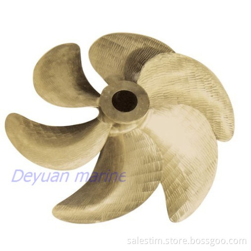 6blades marine propeller